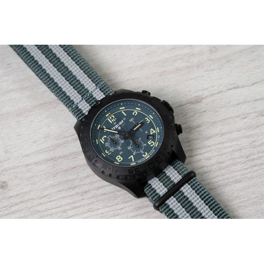 TRASER P96 OUTDOOR PIONEER EVOLUTION CHRONO PETROL NATO - SPORT - BRANDS