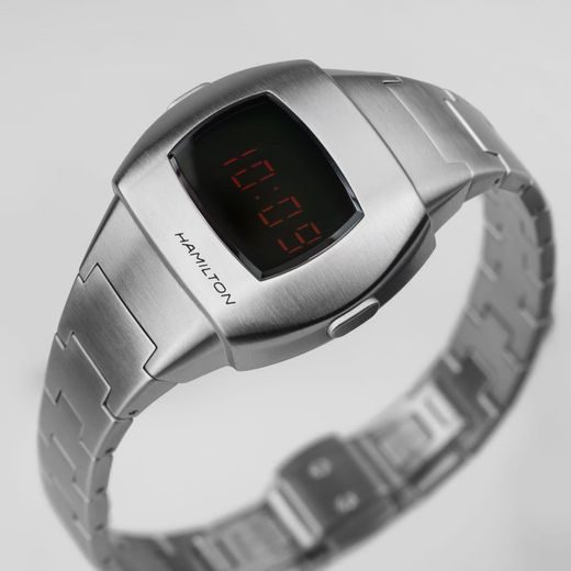 HAMILTON AMERICAN CLASSIC PSR 74 DIGITAL QUARTZ H52304130 - AMERICAN CLASSIC - BRANDS