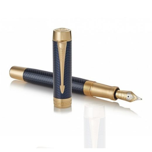 PLNICÍ PERO PARKER DUOFOLD PRESTIGE BLUE CHEVRON - PLNICÍ PERA - OSTATNÍ