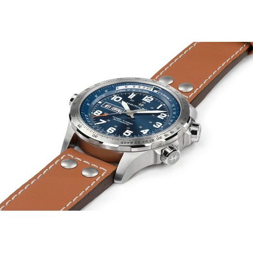 HAMILTON KHAKI AVIATION X-WIND DAY DATE AUTO H77765541 - KHAKI AVIATION - BRANDS