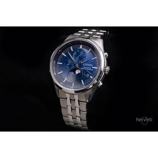 CITIZEN ECO-DRIVE RADIO CONTROLLED MOONPHASE BY1030-50L - CITIZEN - ZNAČKY