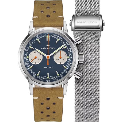 HAMILTON AMERICAN CLASSIC INTRA-MATIC CHRONOGRAPH H MECHANICAL H38429541 - AMERICAN CLASSIC - MĂRCI