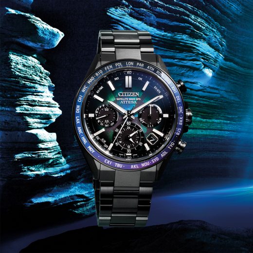 CITIZEN ATTESA SATELLITE WAVE GPS 100TH ANNIVERSARY LIMITED EDITION CC4057-60E - SUPER TITANIUM - ZNAČKY