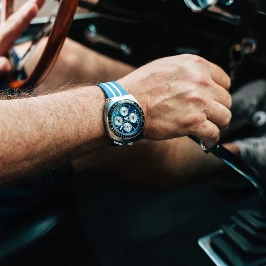 BULOVA SHELBY® RACER CHRONOGRAPH 98B452 - ARCHIVE SERIES - BRANDS