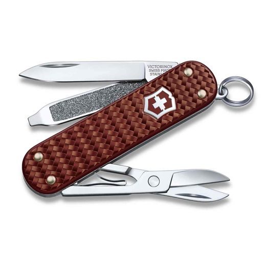 NŮŽ VICTORINOX CLASSIC PRECIOUS ALOX HAZEL BROWN 0.6221.4011G - KAPESNÍ NOŽE - OSTATNÍ