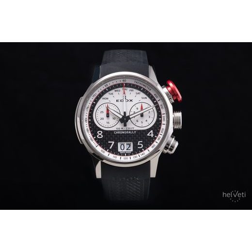 EDOX CHRONORALLY 45 LIMITED EDITION QUARTZ CHRONOGRAPH 38003-TINR-CANBR - CHRONORALLY - BRANDS