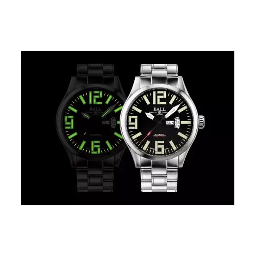 BALL ENGINEER MASTER II AVIATOR OVERSIZE LIMITED EDITION NM2050C-S1A-BK - ENGINEER MASTER II - ZNAČKY