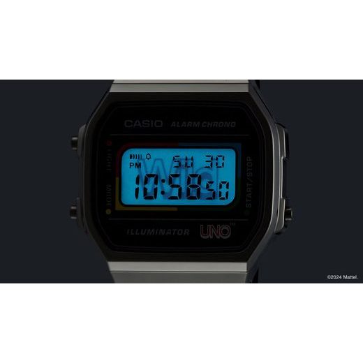 CASIO COLLECTION VINTAGE A168WEUC-1AER UNO™ COLLABORATION - CLASSIC COLLECTION - ZNAČKY