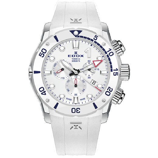 EDOX CO-1 QUARTZ CHRONOGRAPH 10242-TINB-BBUINR - CO-1 - BRANDS