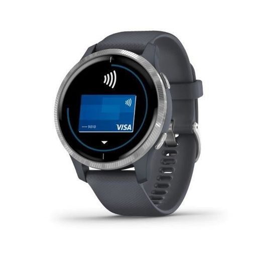 GARMIN VENU SILVER/BLUE BAND 010-02173-03 - GARMIN - ZNAČKY