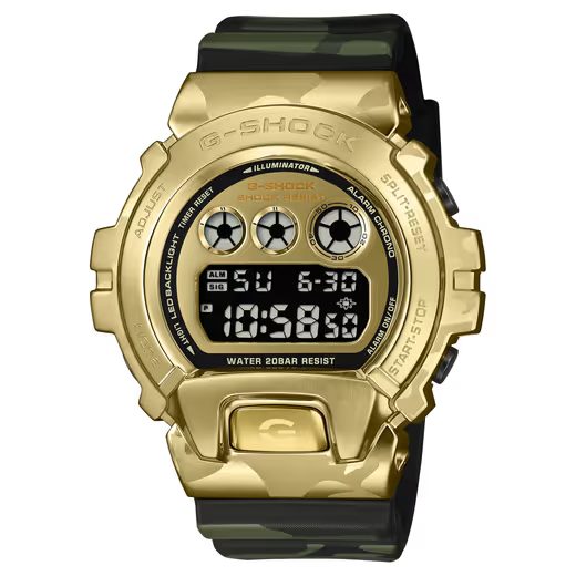 CASIO G-SHOCK GM-6900CMG-3ER CAMO AND GOLD - G-SHOCK - ZNAČKY