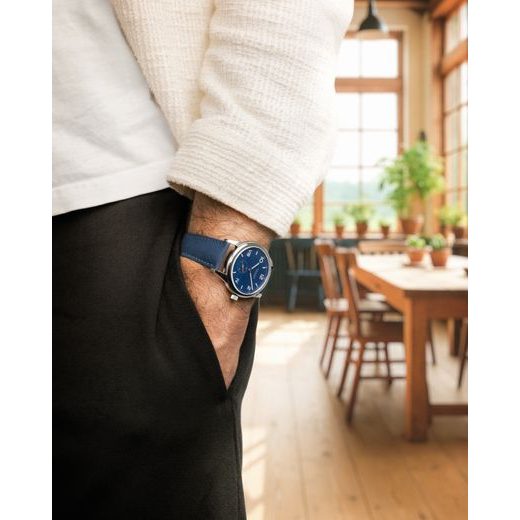 ŘEMÍNEK HIRSCH FIBRE PLANT - TMAVĚ MODRÝ - ŘEMÍNKY - OSTATNÍ