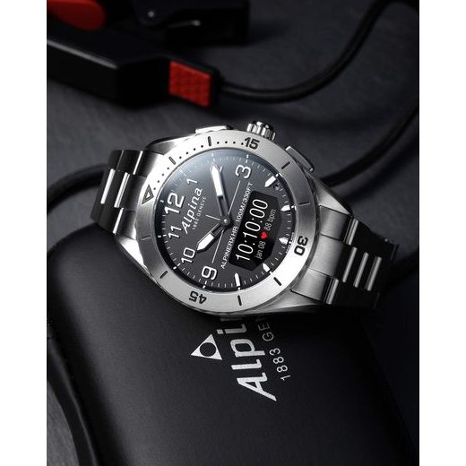 ALPINA ALPINERX ALIVE TITANIUM HOROLOGICAL SMARTWATCH AL-284LBBW5TAQ1B - ALPINA - ZNAČKY