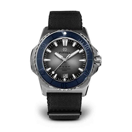 FORMEX REEF 39,5 AUTOMATIC CHRONOMETER SILVER DIAL - REEF - ZNAČKY