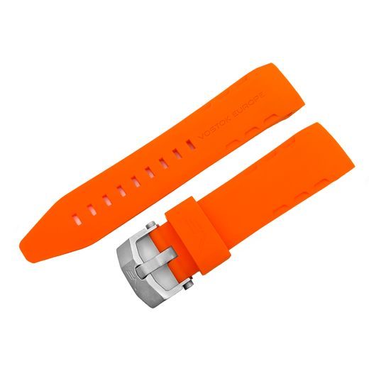 VOSTOK EUROPE LUNOCHOD-2 MULTIFUNCIONAL LINE YM86-620A506 (+ ORANŽOVÝ GUMOVÝ ŘEMÍNEK) - LUNOCHOD-2 - ZNAČKY