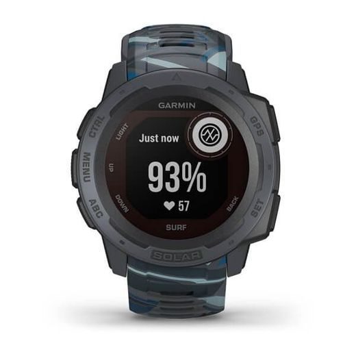 GARMIN INSTINCT SOLAR SURF GRAY OPTIC 010-02293-07 - GARMIN - ZNAČKY