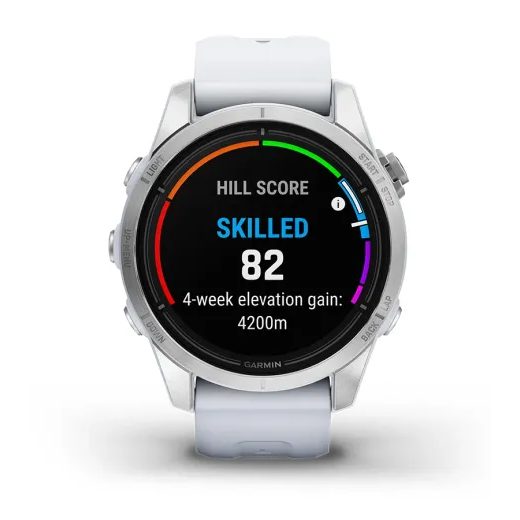 GARMIN EPIX™ PRO (GEN 2) STANDARD EDITION SILVER / WHITESTONE BAND - 010-02802-01 - GARMIN - BRANDS