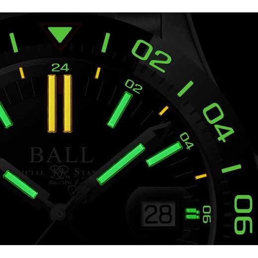 BALL ENGINEER III OUTLIER (40MM) MANUFACTURE COSC DG9002B-S1C-BK - ENGINEER III - BRANDS