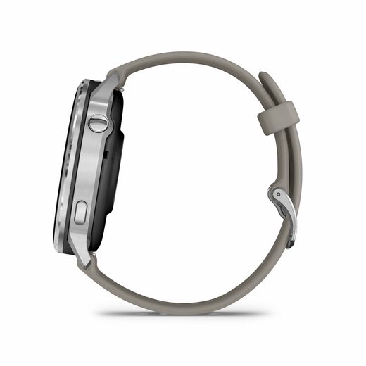 GARMIN VENU® 4 - 45 MM SILVER / SILVER GRAY SILIKONOVÝ ŘEMÍNEK 010-03014-01 - VENU 4 - ZNAČKY