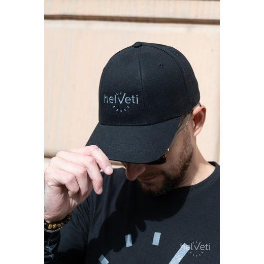 KŠILTOVKA HELVETI ZNAK - BLACK - FANSHOP A NÁŘADÍ - OSTATNÍ