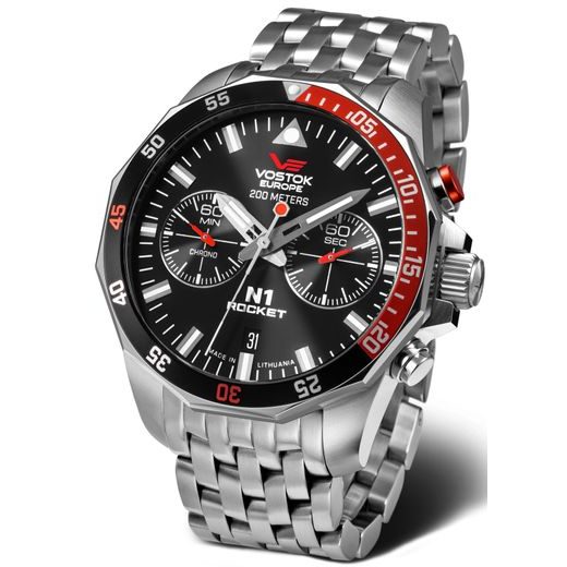 VOSTOK EUROPE N-1 ROCKET CHRONO LINE 6S21-225A707B - ROCKET N-1 - BRANDS