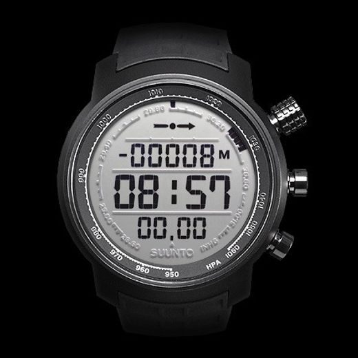 SUUNTO ELEMENTUM TERRA BLACK RUBBER / LIGHT DISPLAY SS018732000 - ARCHÍV