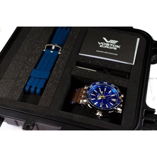 VOSTOK EUROPE ENERGIA ROCKET AUTOMATIC GMT NH34-575A716 - ENERGIA ROCKET - BRANDS