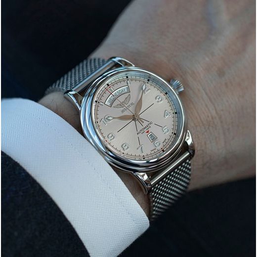 AVIATOR DOUGLAS DAY-DATE 45 AUTOMATIC V.3.44.0.399.5 - DOUGLAS DAY-DATE - BRANDS