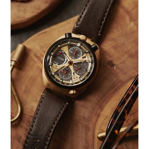 CITIZEN PROMASTER BULLHEAD TSUNO CHRONO RACER 50TH ANNIVERSARY LIMITED EDITION AV0072-01X - CITIZEN - BRANDS