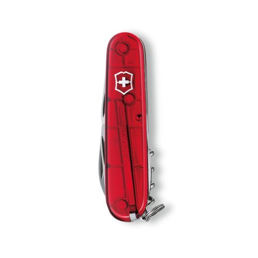 KNIFE VICTORINOX SPARTAN RED TRANSPARENT - POCKET KNIVES - ACCESSORIES