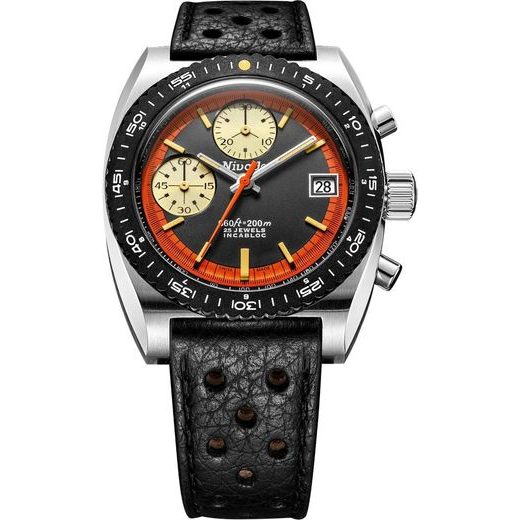 NIVADA GRENCHEN AUTOCHRON ORANGE AUTOMATIC - AUTOCHRON - ZNAČKY