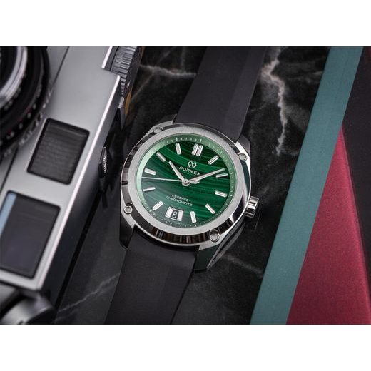 FORMEX ESSENCE THIRTYNINE AUTOMATIC CHRONOMETER MALACHITE - ESSENCE - ZNAČKY