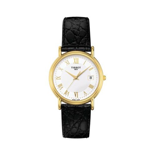 TISSOT CARSON QUARTZ 18K GOLD T71.3.129.13 - TISSOT - ZNAČKY