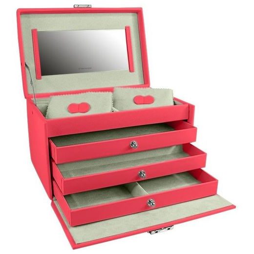JEWELLERY BOX FRIEDRICH LEDERWAREN JOLIE 2.0 23256-41 - JEWELLERY BOXES - ACCESSORIES