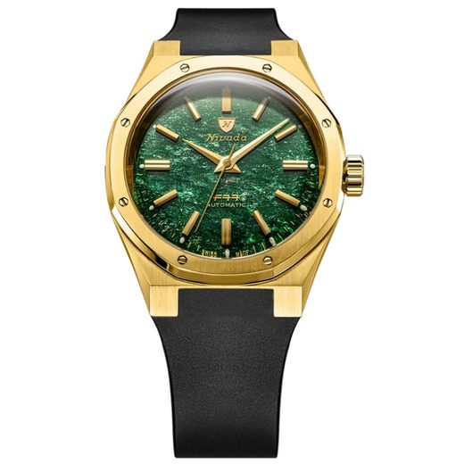 F77 GOLD GREEN AVENTURINE MK2 - 38MM - F77 - BRANDS