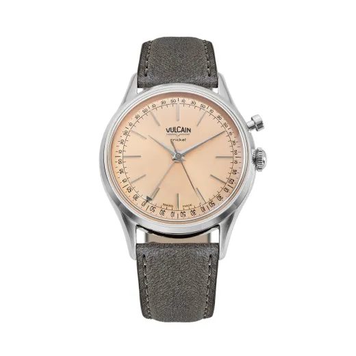 VULCAIN CRICKET PRESIDENT 36 MM - PALE SALMON - CRICKET PRESIDENT - BRANDS