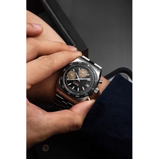 NIVADA GRENCHEN AUTOCHRON WHITE AUTOMATIC - AUTOCHRON - BRANDS