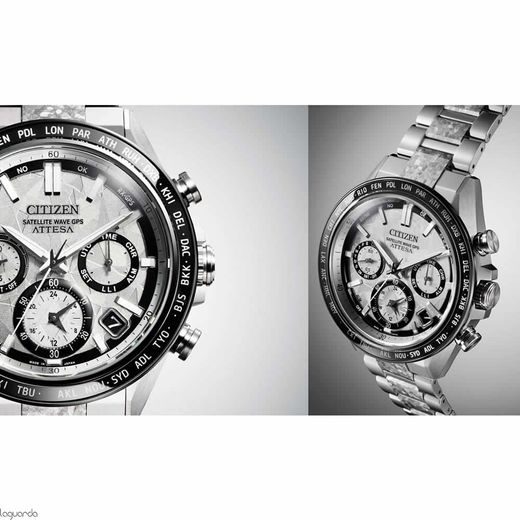 CITIZEN ATTESA SATELLITE WAVE GPS LIMITED EDITION CC4076-65A - SUPER TITANIUM - BRANDS