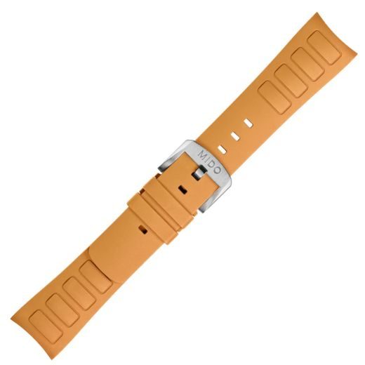ŘEMÍNEK MIDO M603018730 ORANŽOVÝ K MODELŮM MIDO MULTIFORT TV BIG DATE - ŘEMÍNKY - OSTATNÍ
