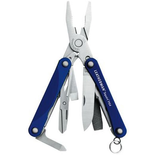 MULTITOOL LEATHERMAN SQUIRT PS4 BLUE - PLIERS AND MULTITOOLS - ACCESSORIES