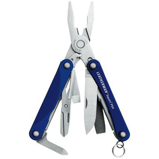 MULTITOOL LEATHERMAN SQUIRT PS4 BLUE - KLEŠTĚ A MULTITOOLY - OSTATNÍ