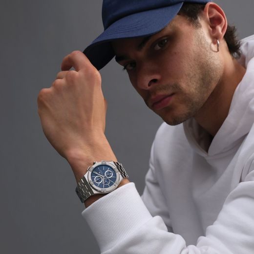 MAURICE LACROIX AIKON QUARTZ CHRONOGRAPH AI1118-SS002-430-1 - AIKON - BRANDS