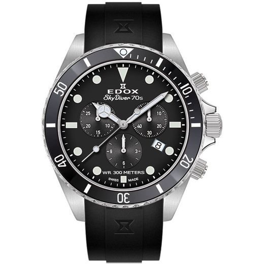 EDOX SKYDIVER 70S DATE QUARTZ CHRONOGRAPH 10238-3NCA-NI - EDOX - ZNAČKY