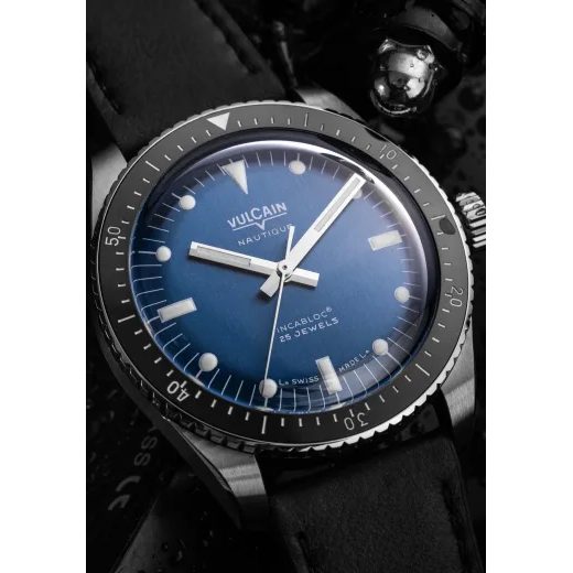 VULCAIN SKINDIVER NAUTIQUE BLUE WITH WHITE LUM - SKINDIVER NAUTIQUE - ZNAČKY
