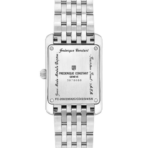 FREDERIQUE CONSTANT CLASSICS CARRÉE SMALL SECONDS QUARTZ FC-235S2C6B - CLASSICS GENTS - BRANDS