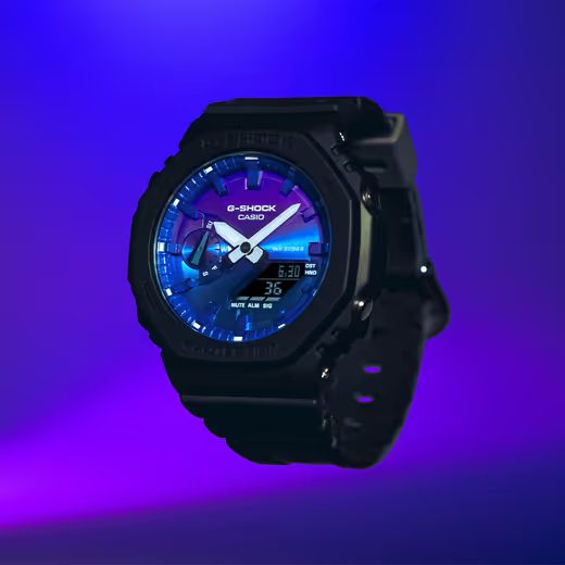 CASIO G-SHOCK GA-2100FL-1AER FLAME INSIDE - G-SHOCK - BRANDS