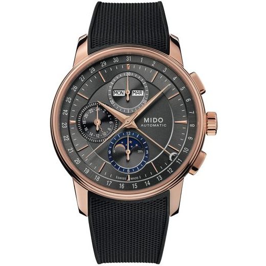MIDO BARONCELLI CHRONOGRAPH MOONPHASE M027.625.37.061.00 - BARONCELLI - BRANDS