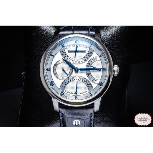 MAURICE LACROIX MASTERPIECE MOONPHASE RÉTROGRADE MP6608-SS001-110 - MASTERPIECE - ZNAČKY