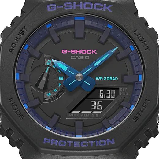 CASIO G-SHOCK GA-2100VB-1AER VIRTUAL BLUE - CASIO - BRANDS