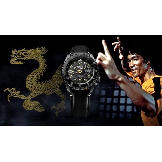 SEIKO 5 SPORTS SRPK39K1 55TH ANNIVERSARY BRUCE LEE LIMITED EDITION - SEIKO 5 SPORTS 2019 - ZNAČKY